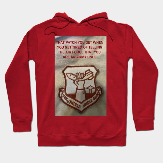 343rd Patriot Missile Squadron Hoodie by Limb Store